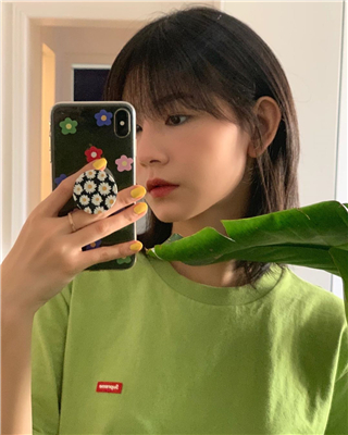 微信阳光时尚纯洁女头