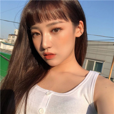 微信阳光时尚纯洁女头
