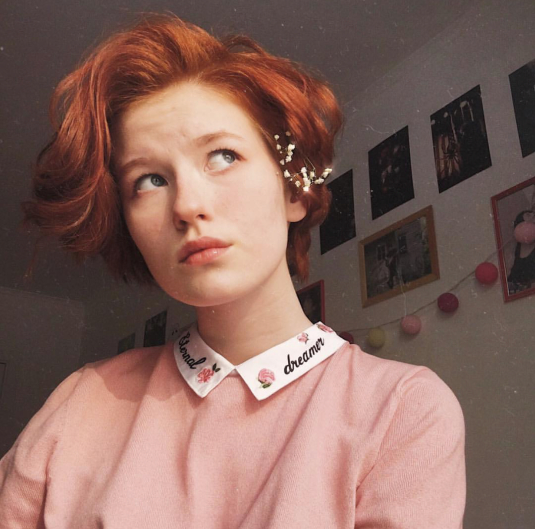 微信气质阳光简洁时尚女头