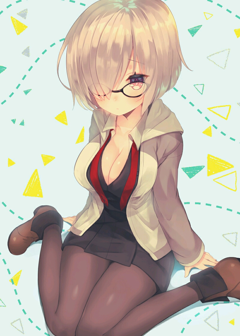 微信可爱傲娇二次元女生人物图片