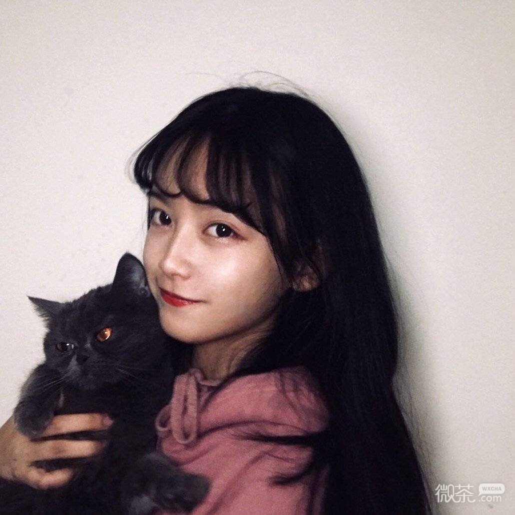 微信唯美气质粉嫩阳光女头