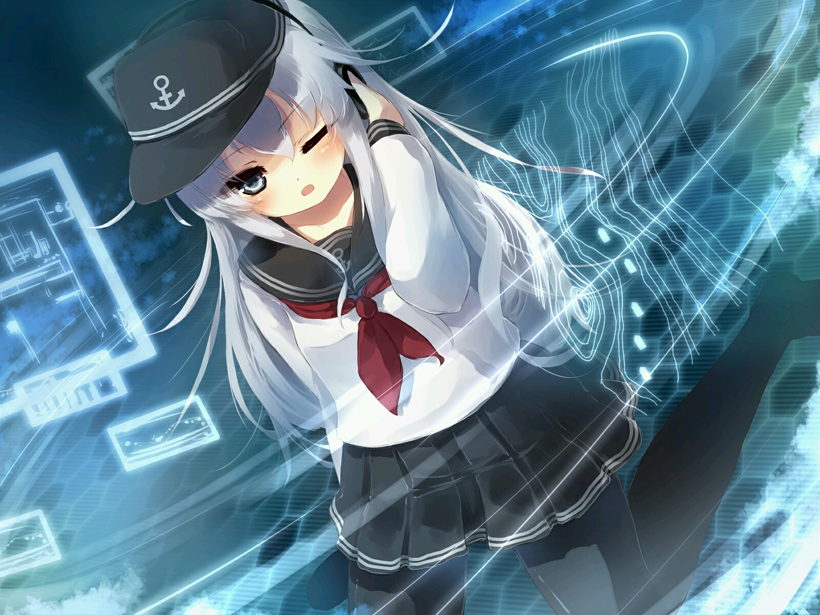 清新性感二次元女生头像