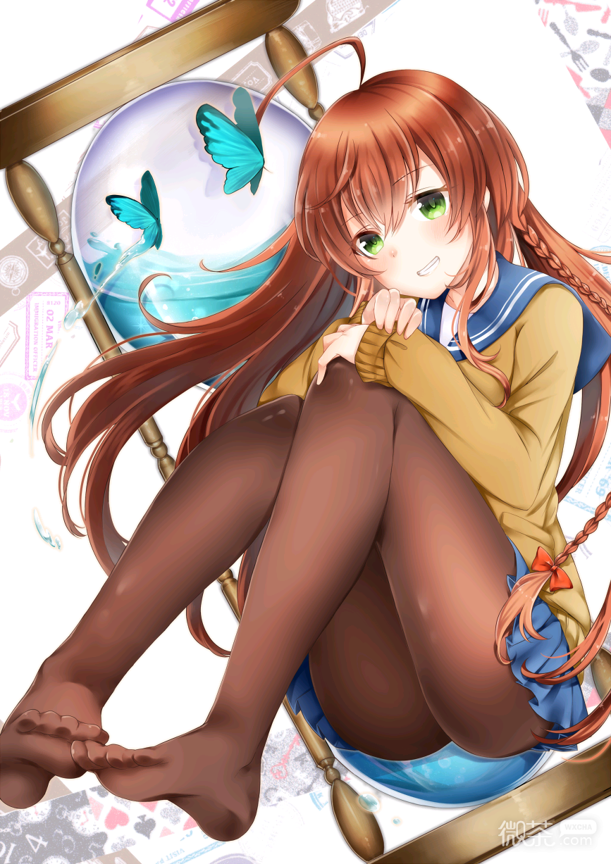 清新性感二次元女生头像
