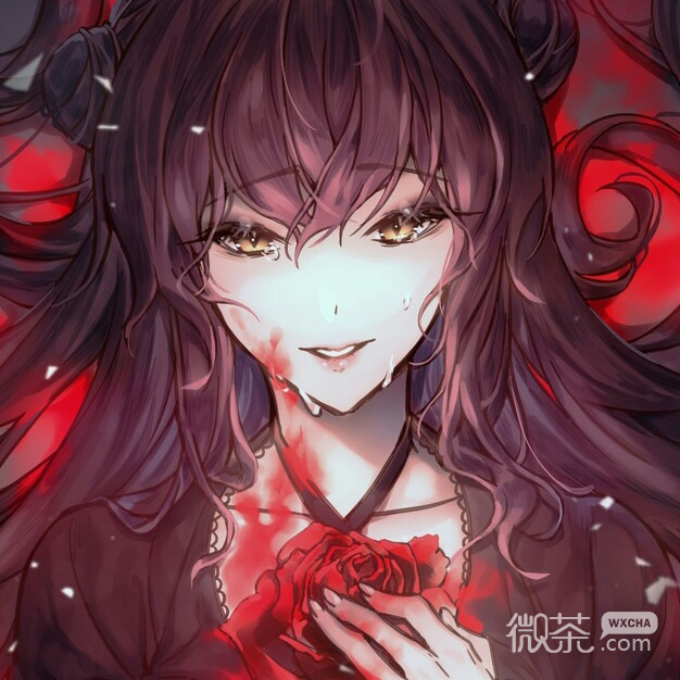 微信清新好看二次元女头