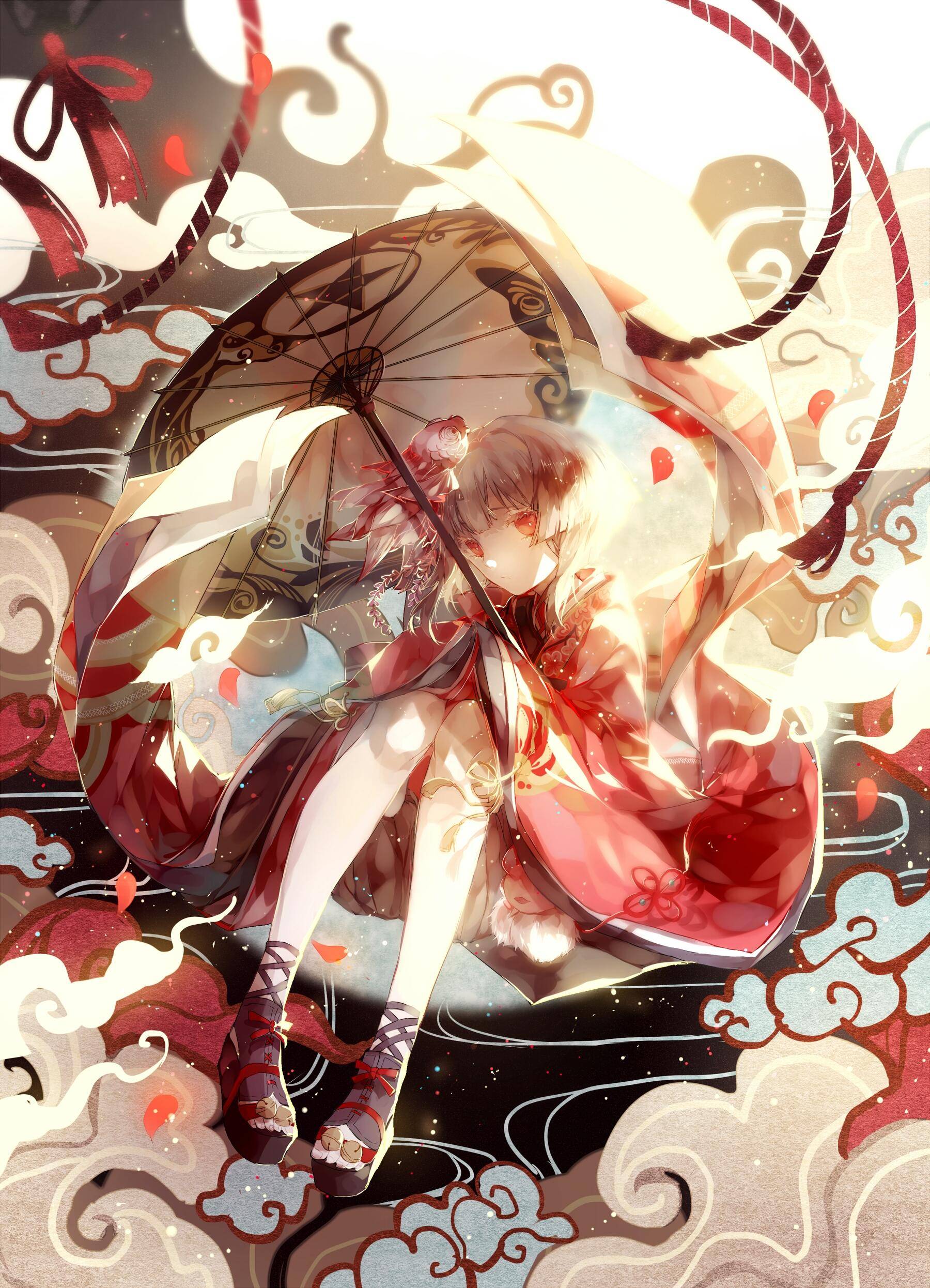 唯美好看二次元人物微信图片