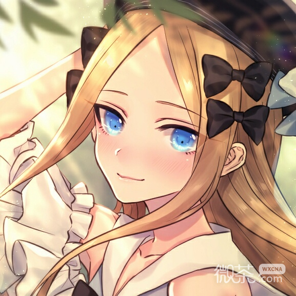 微信清新好看二次元女头