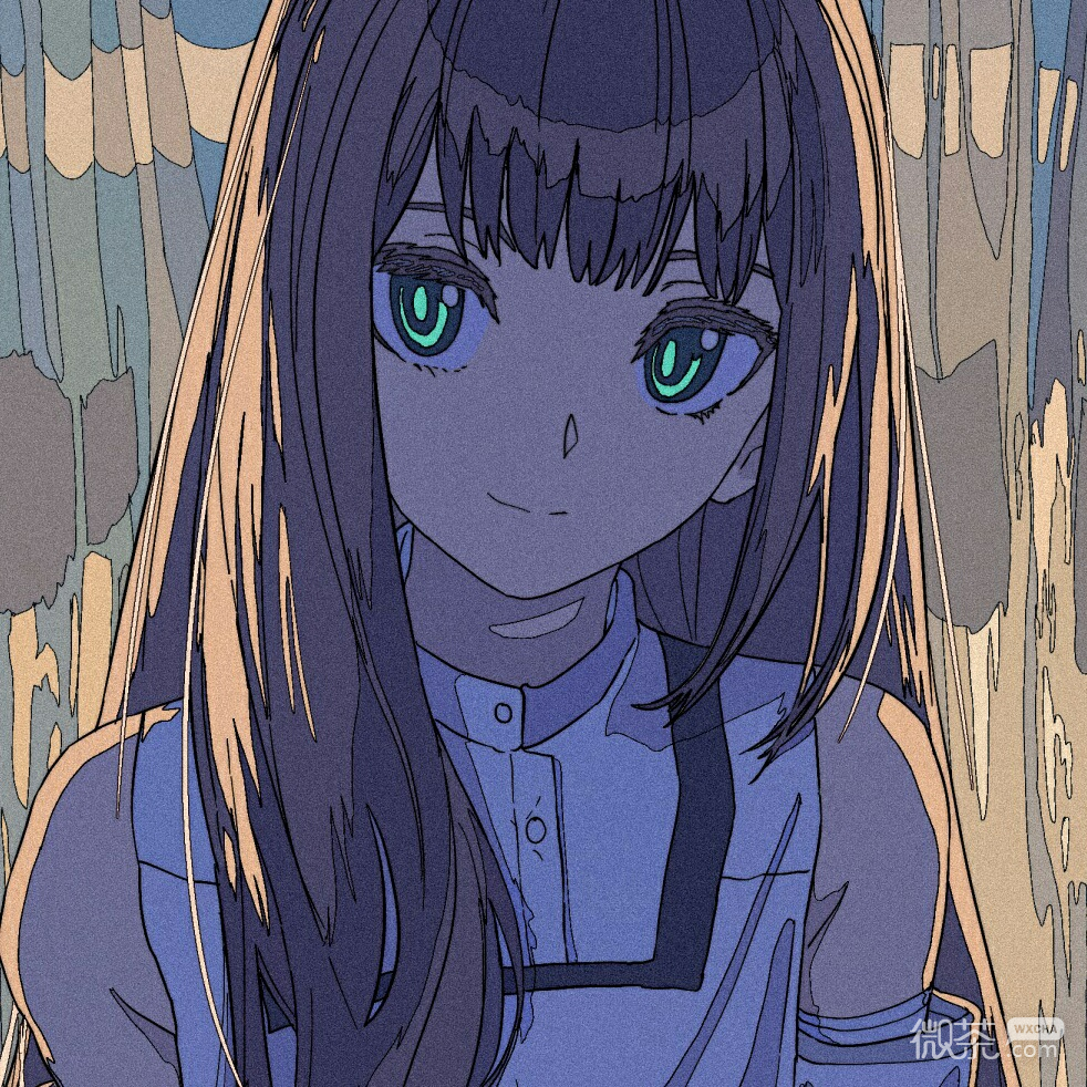 微信清新好看二次元女头