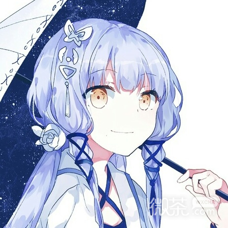 微信清新好看二次元女头