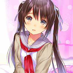 微信清新好看萝莉气质二次元女头