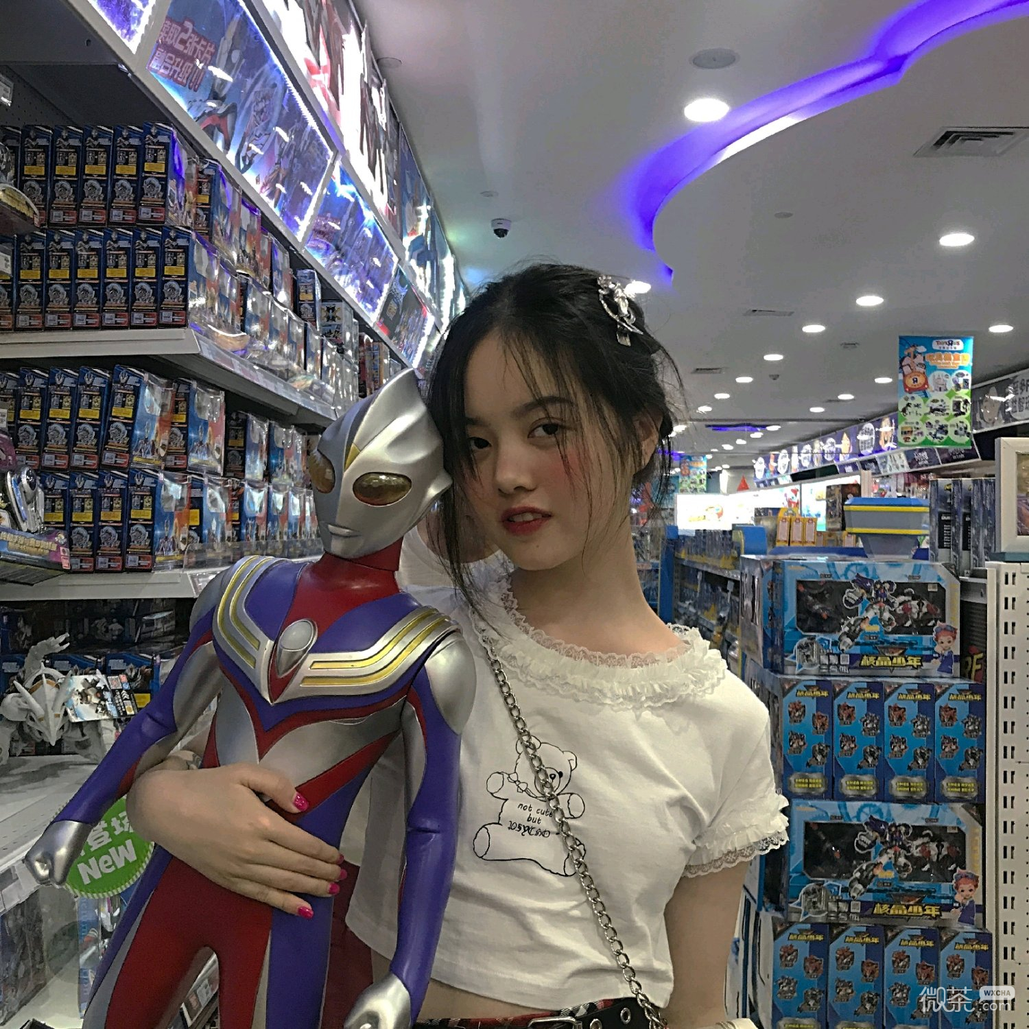 微信文艺复古好看女头