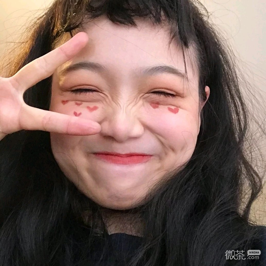 微信清新简洁文艺气质女头