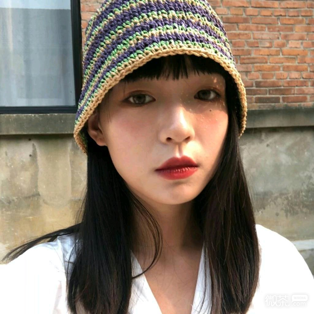 微信文艺复古好看女头