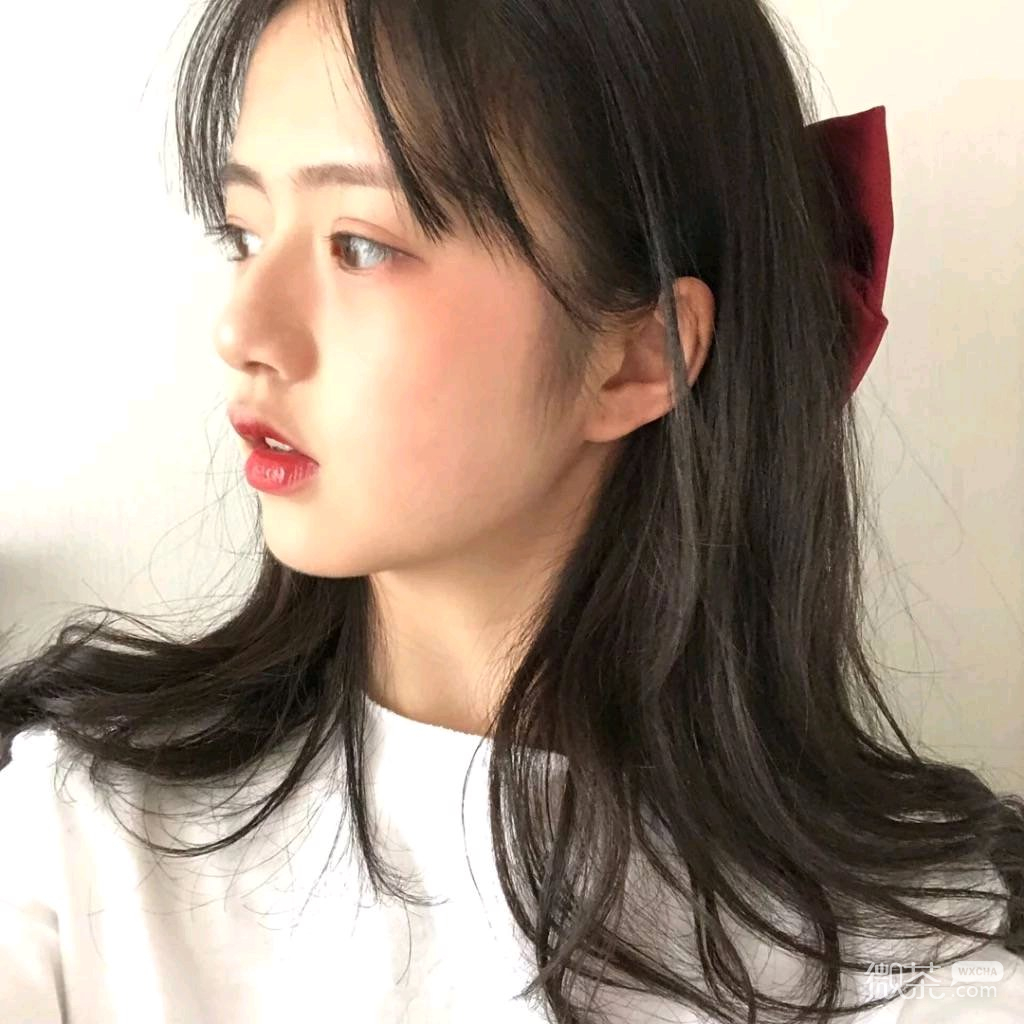 微信文艺复古好看女头