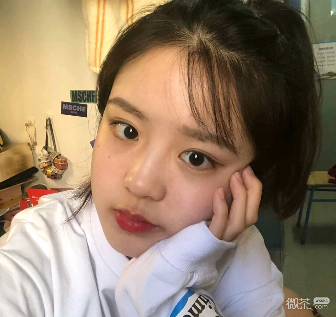 微信清新简洁文艺气质女头
