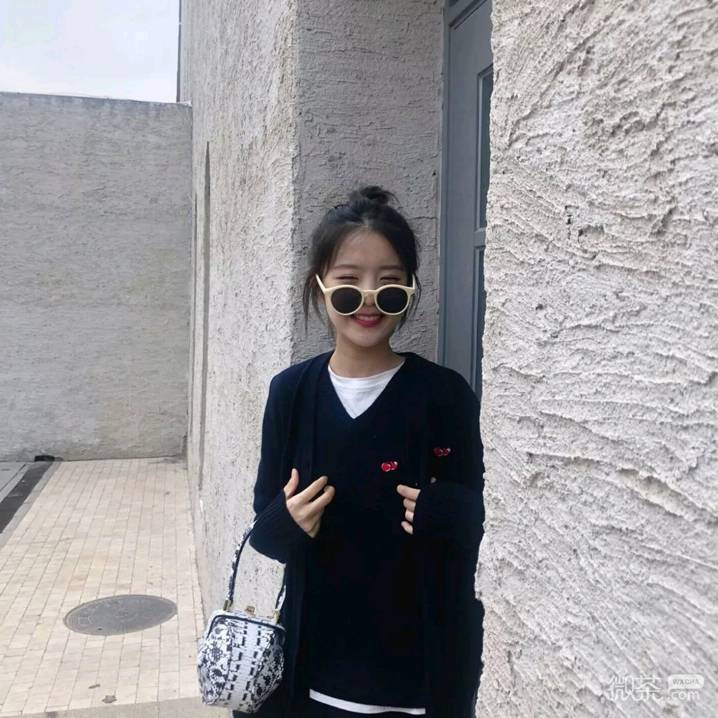微信清新简洁文艺气质女头