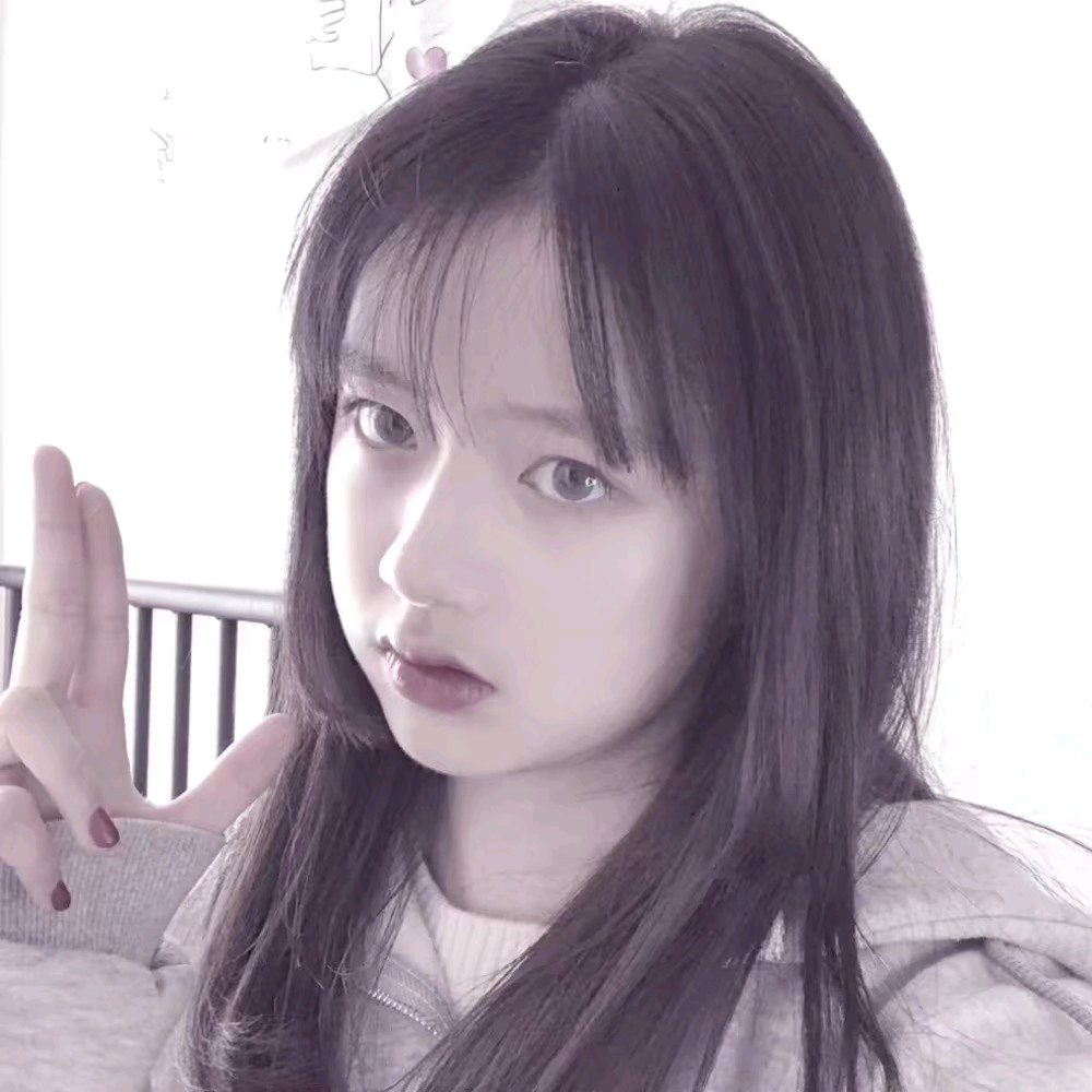 微信粉嫩清纯好看可爱女头