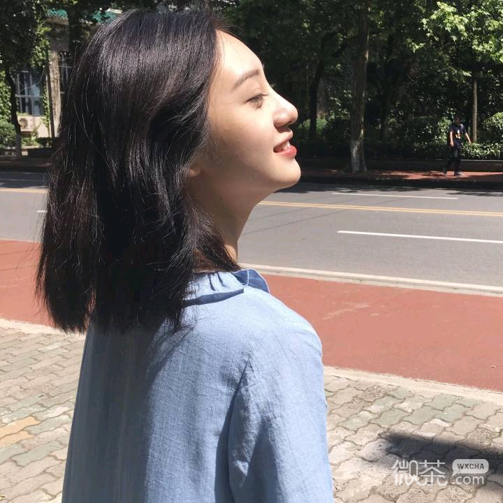 微信清新好看漂亮女头