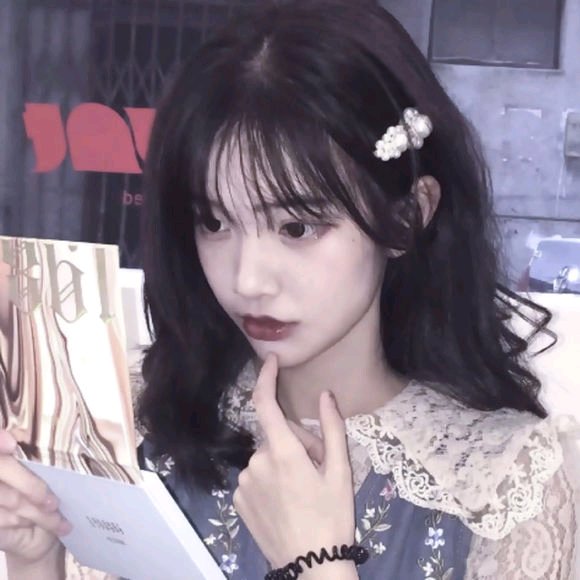 微信粉嫩清纯好看可爱女头