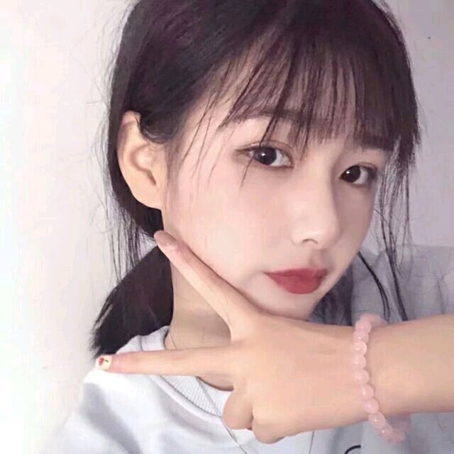 微信清新好看文艺迷人女头