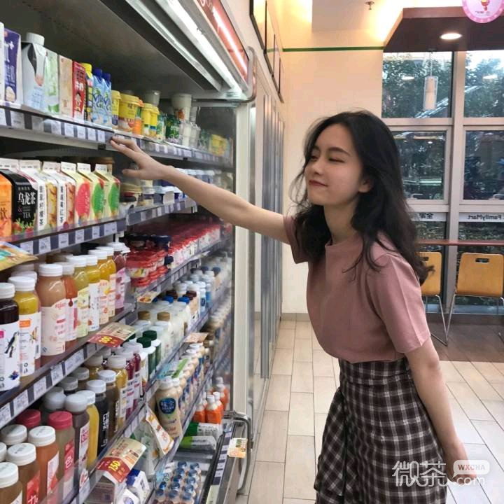 微信清新好看漂亮女头