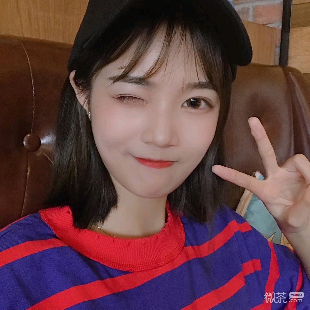 微信清新好看漂亮女头