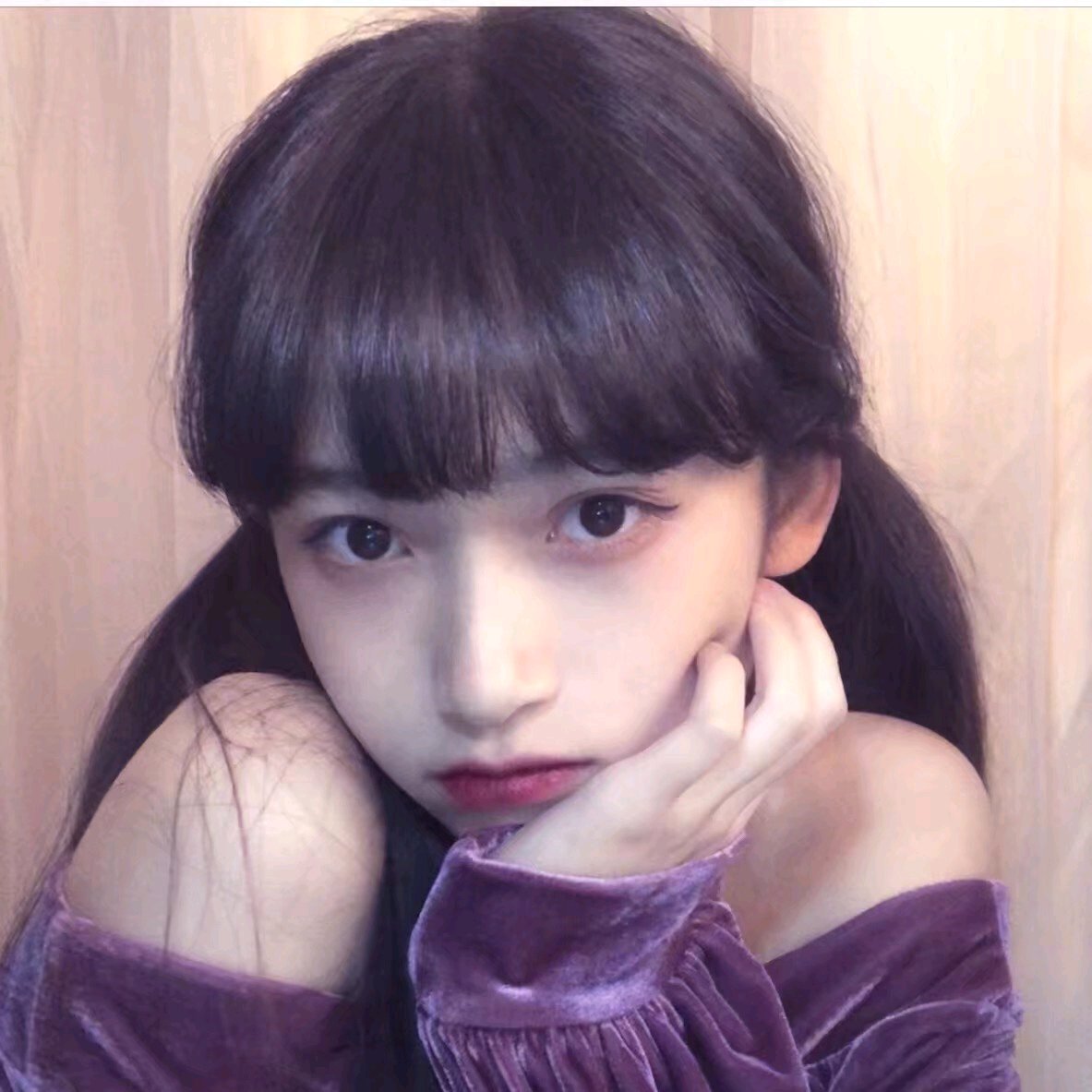 微信粉嫩清纯好看可爱女头