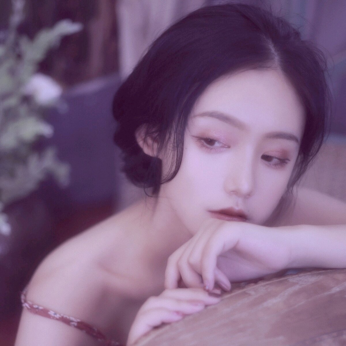 微信粉嫩清纯好看可爱女头