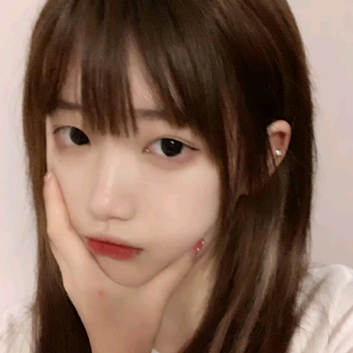 微信粉嫩清纯好看可爱女头