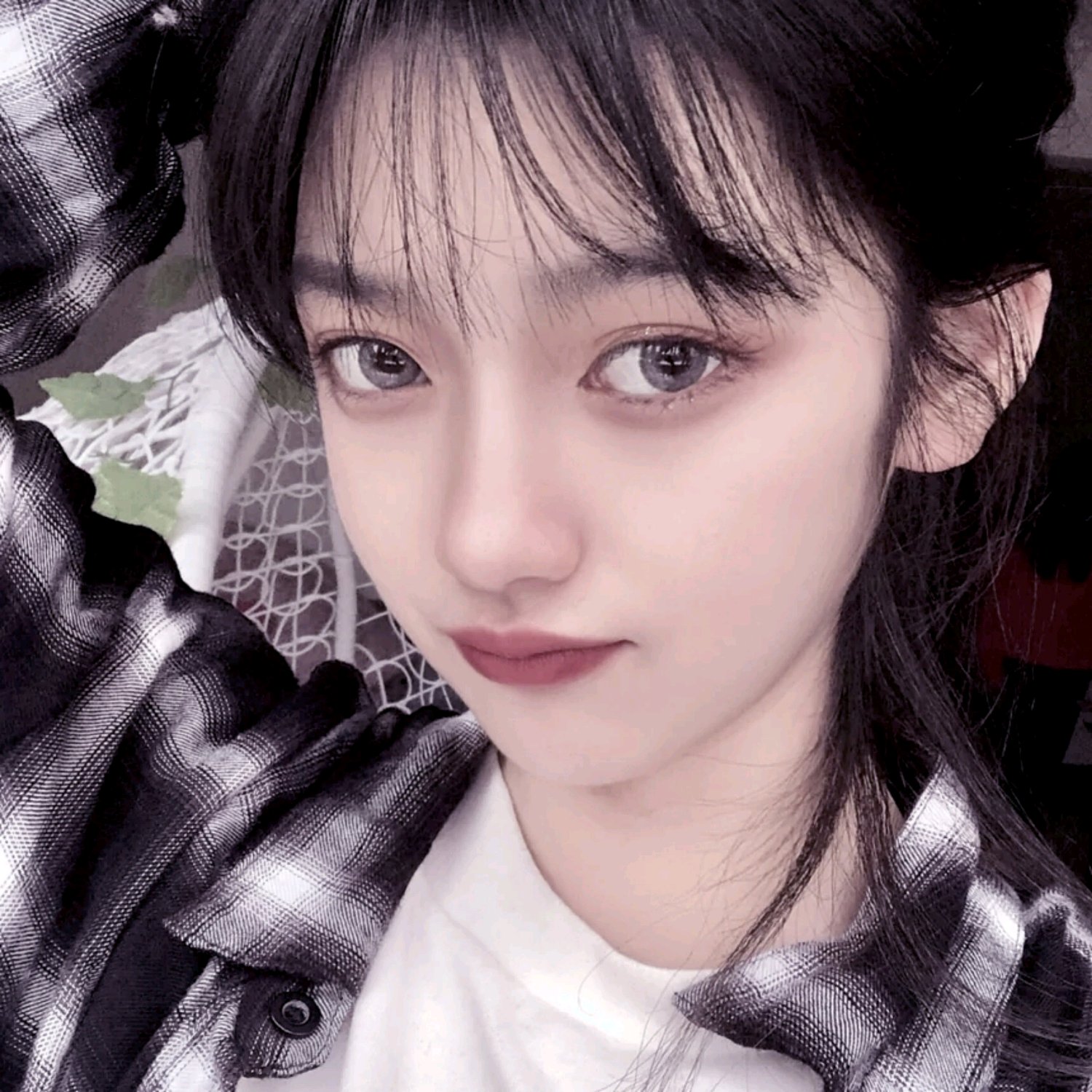 微信粉嫩清纯好看可爱女头