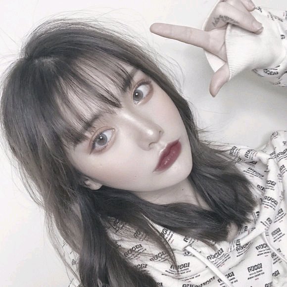 微信粉嫩清纯好看可爱女头