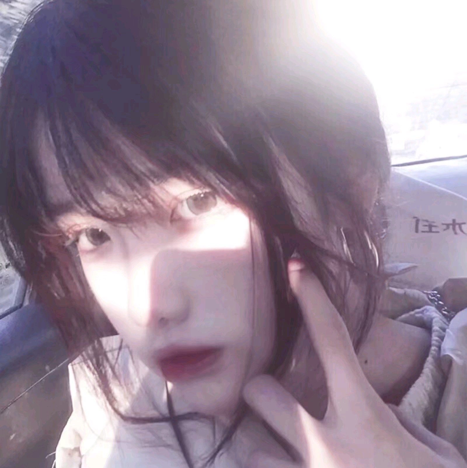 微信清新好看文艺迷人女头