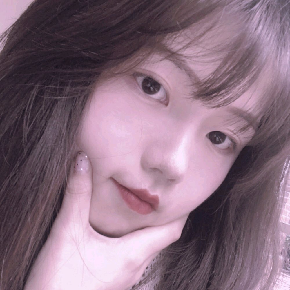 微信粉嫩清纯好看可爱女头