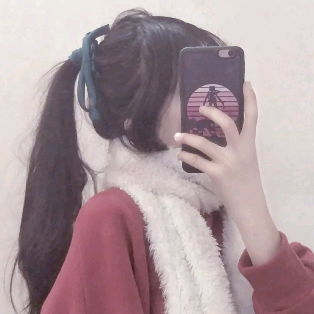 微信粉嫩清纯好看可爱女头