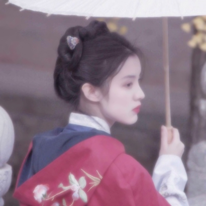 个性唯美的微信高颜值古风女生头像合集下载