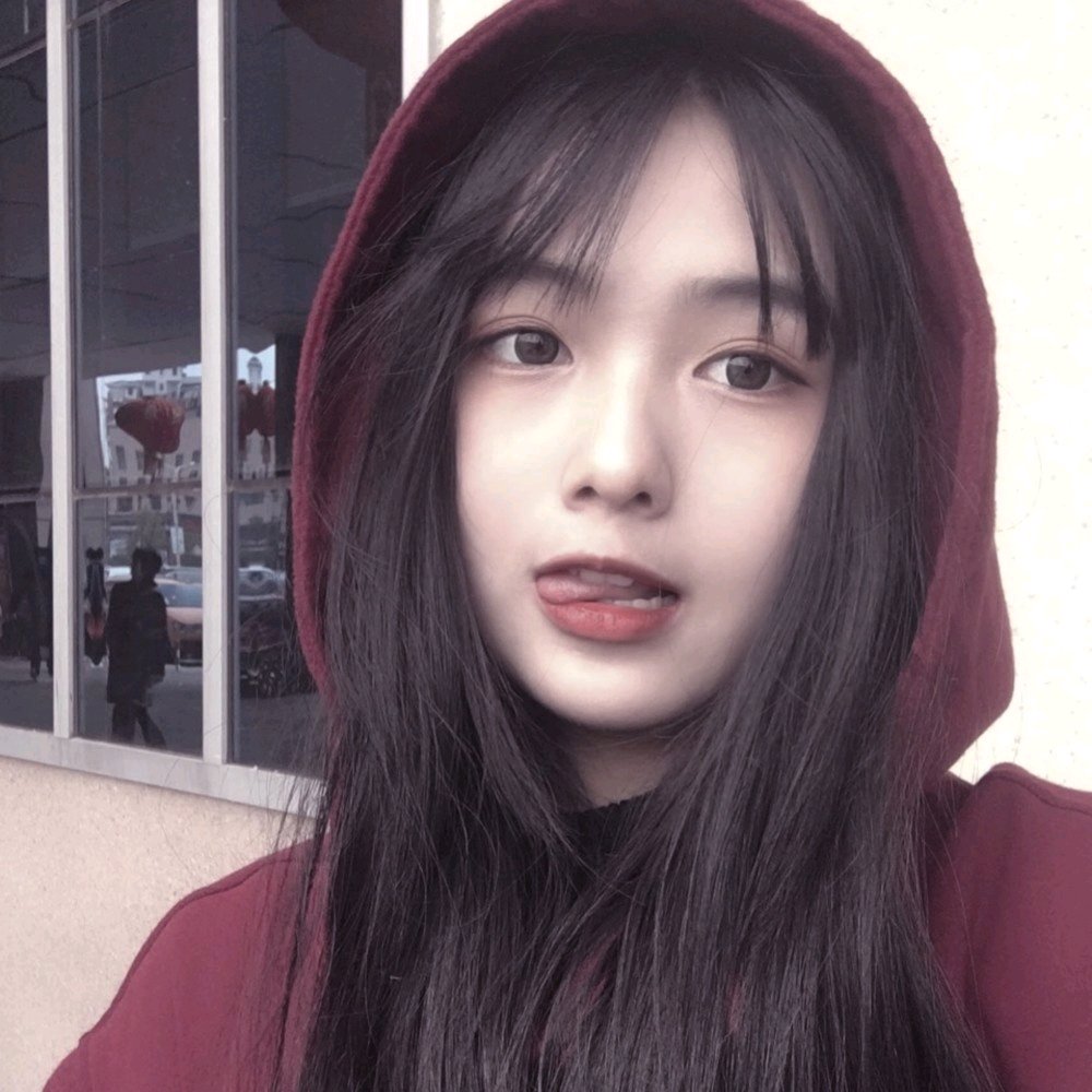 微信粉嫩清纯好看可爱女头