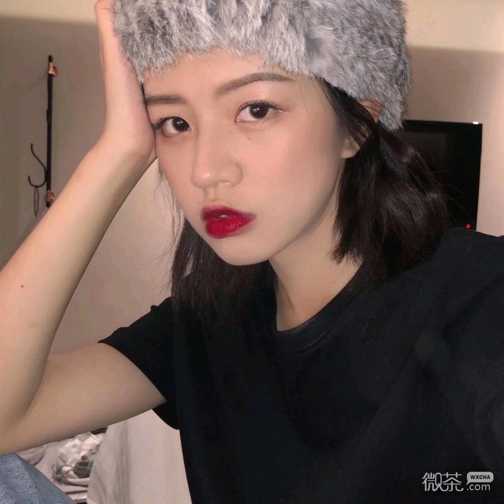 微信小清新清纯文艺女头