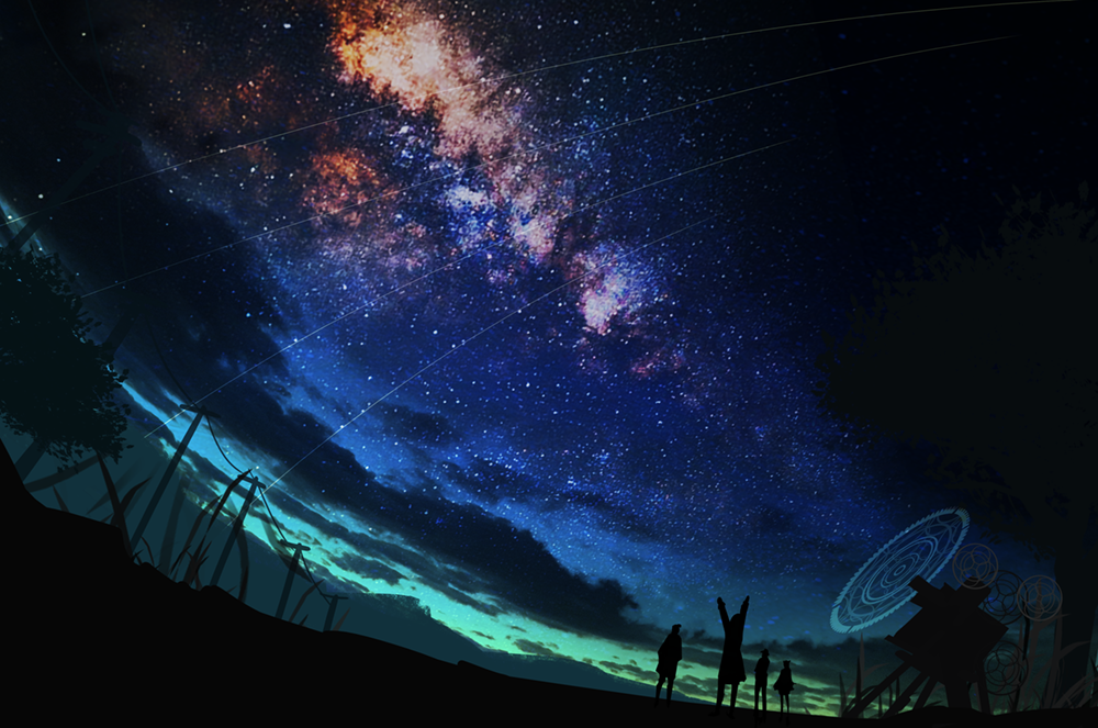 唯美梦幻意境二次元图片