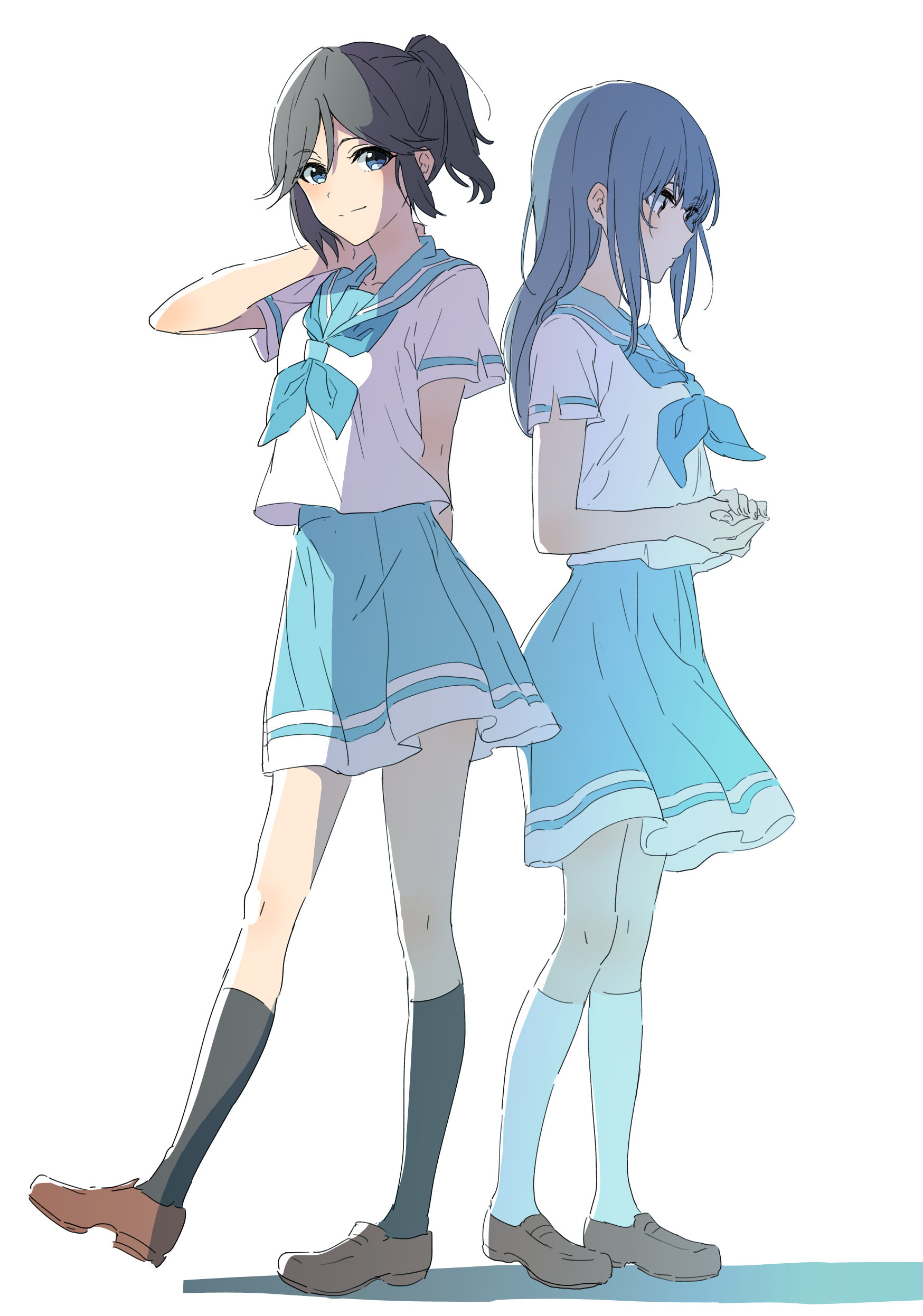 唯美好看清新二次元人物图片