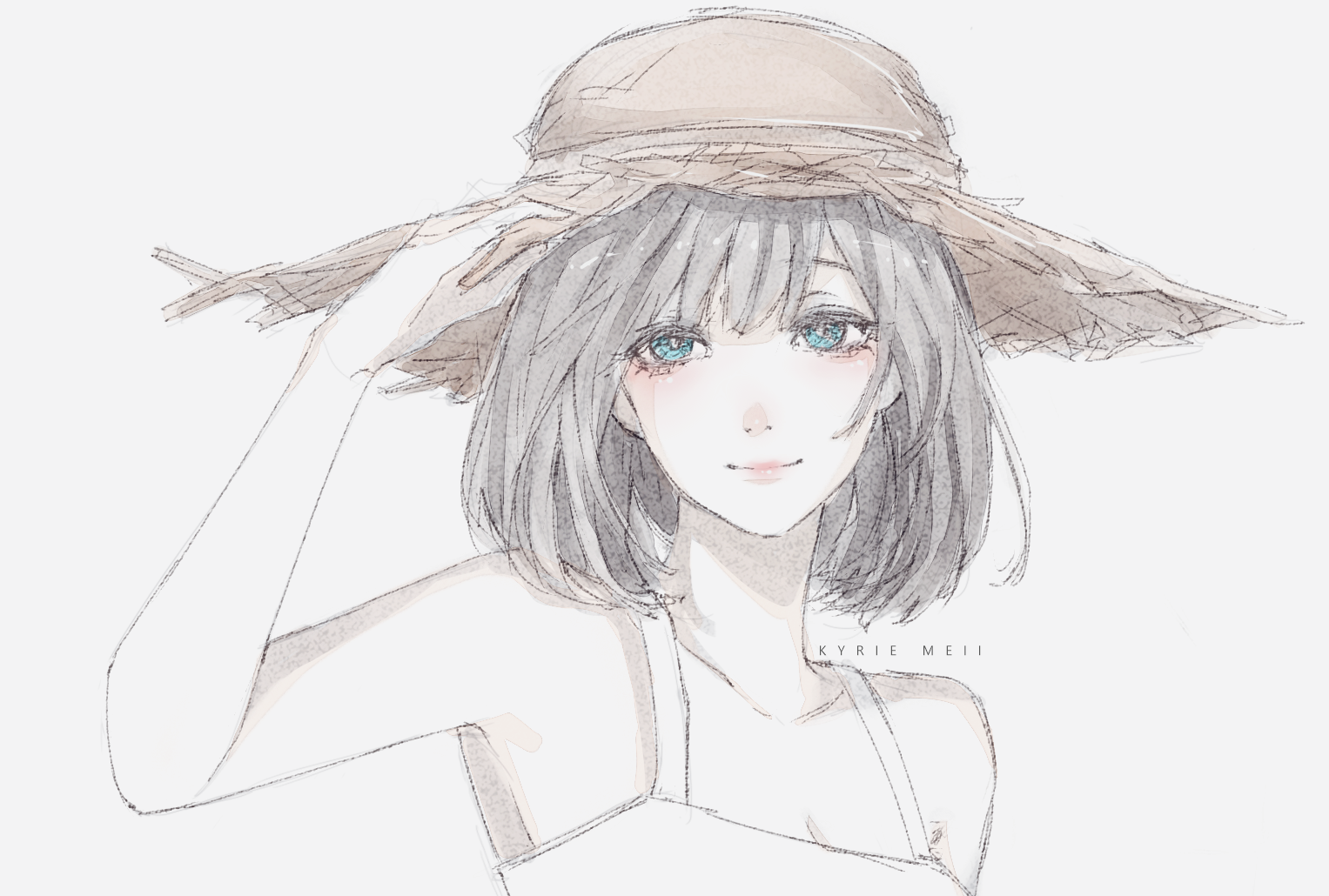 可爱粉嫩二次元人物图片