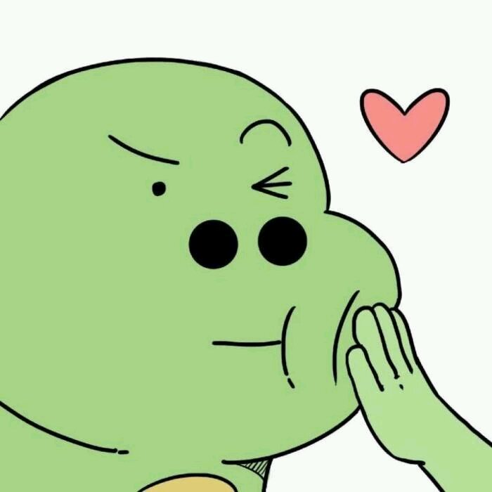 微信简约可爱逗比情侣头像