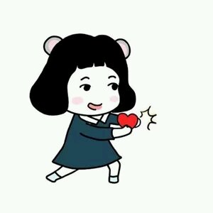 微信简约可爱逗比情侣头像