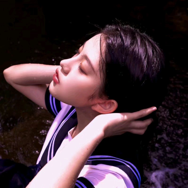 清新好看文艺微信女头