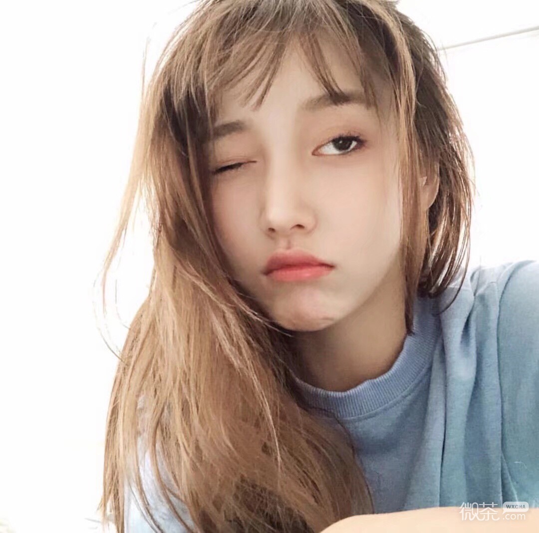 微信性感气质好看女头
