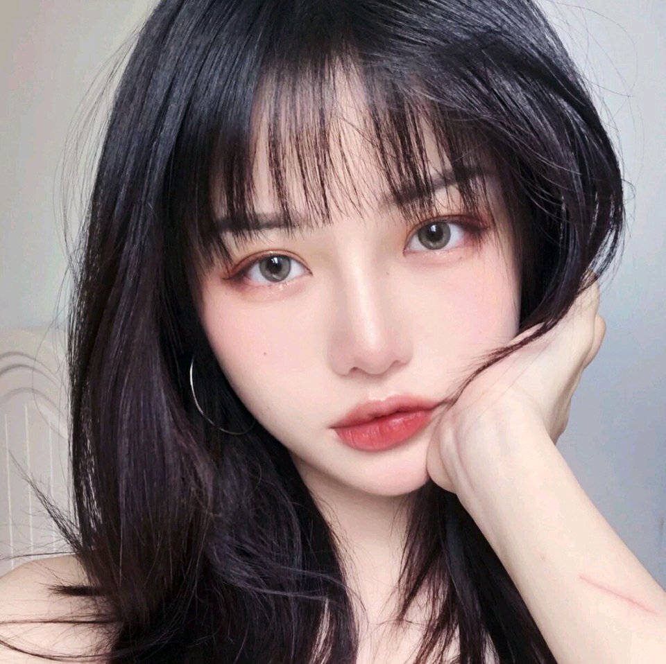 微信粉嫩好看女头