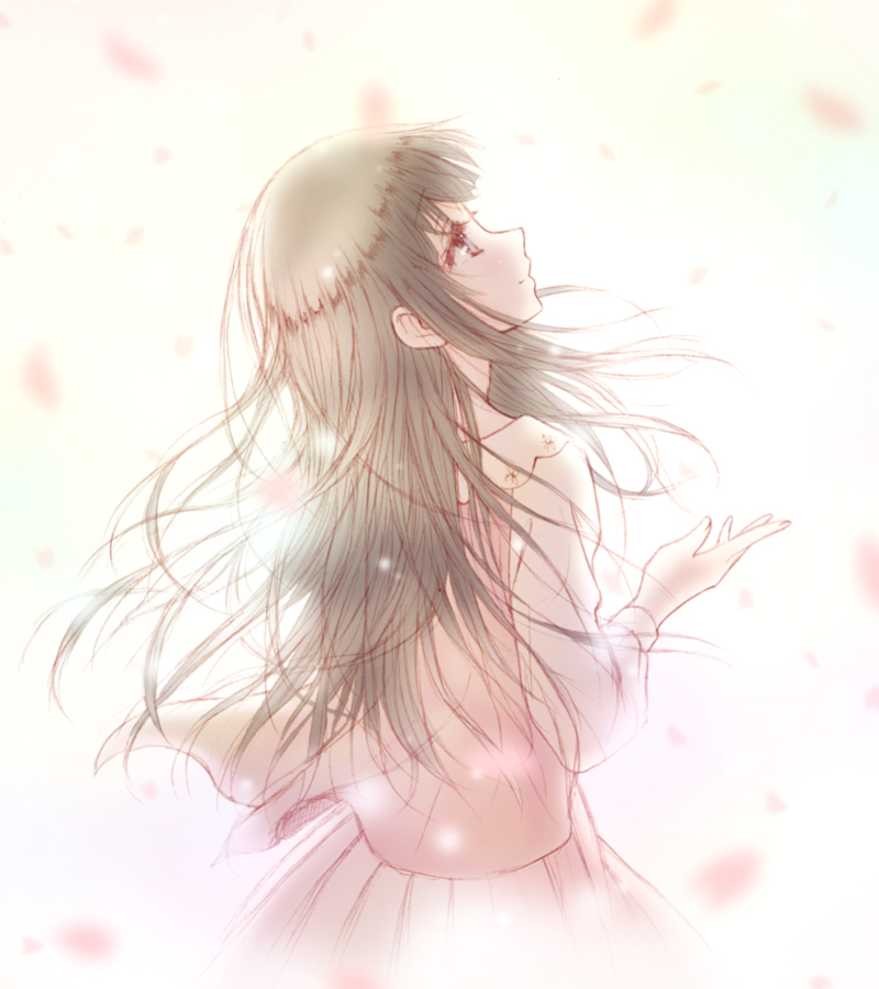 可爱粉嫩二次元人物图片