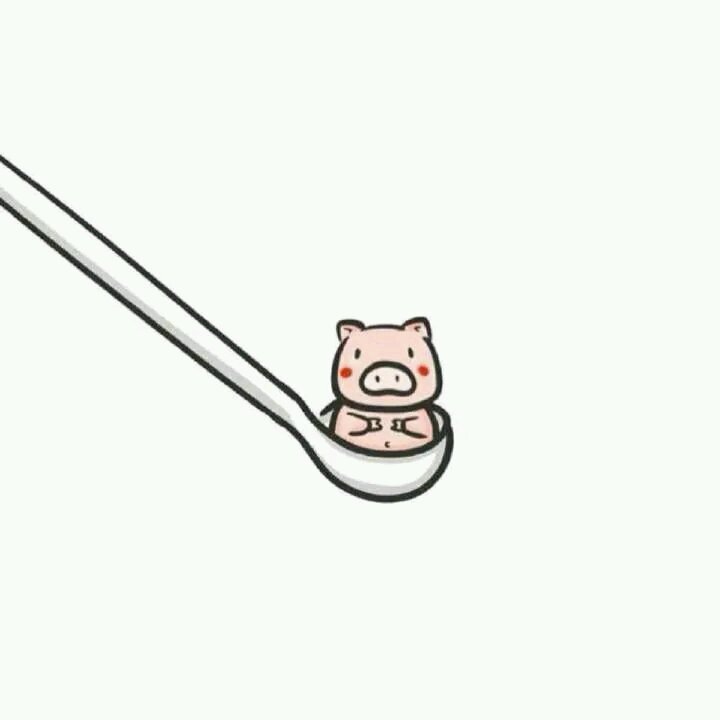 微信恶搞简约情侣头像