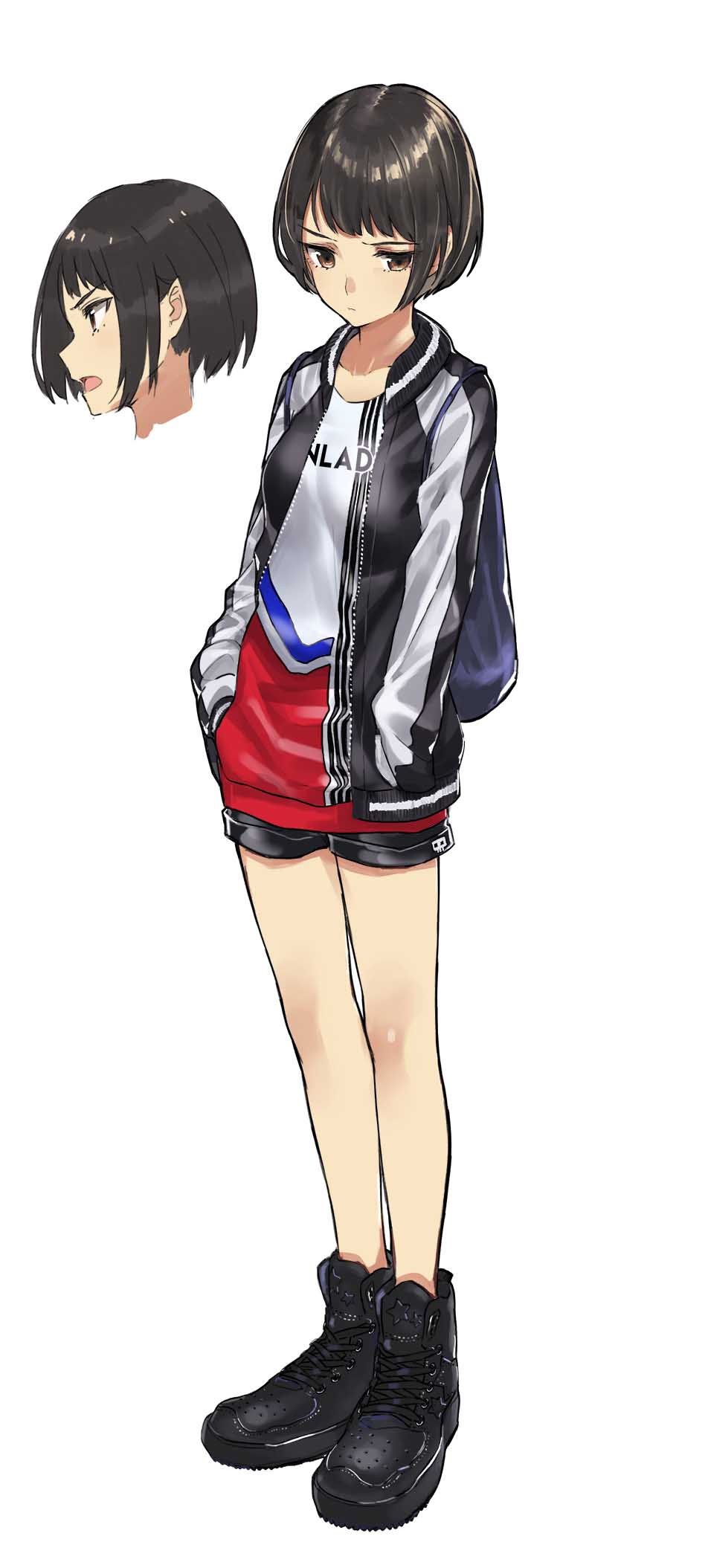 简洁好看二次元人物图片