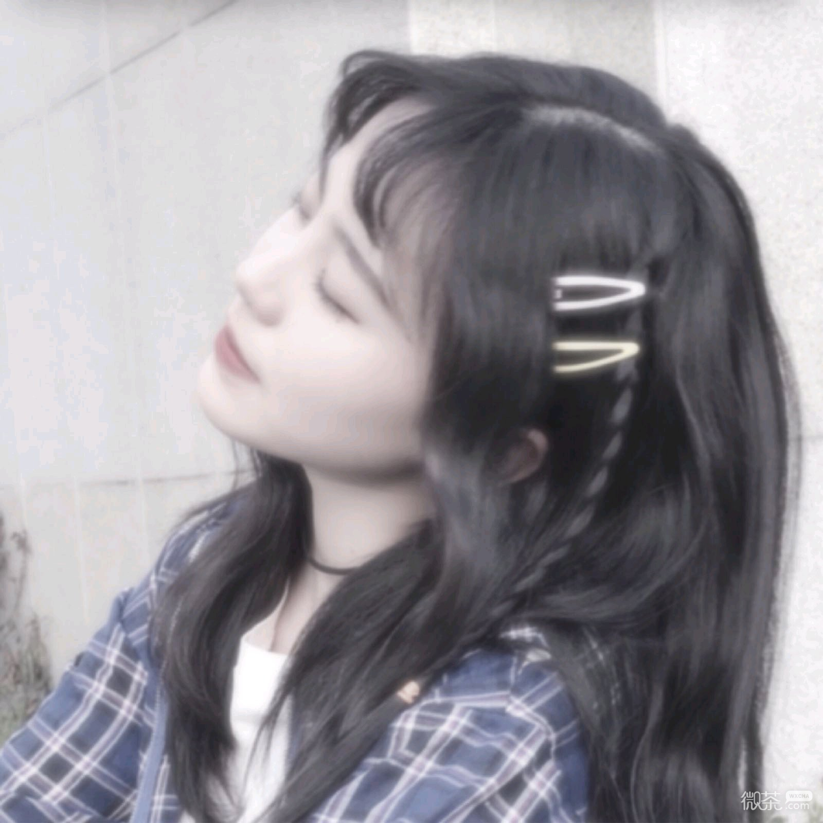 清新好看文艺微信女头