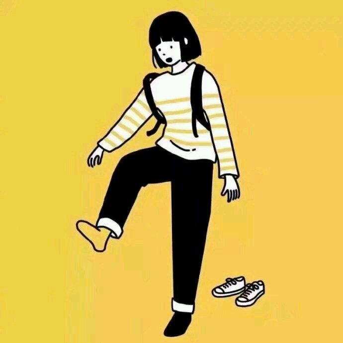 简约可爱情侣微信头像