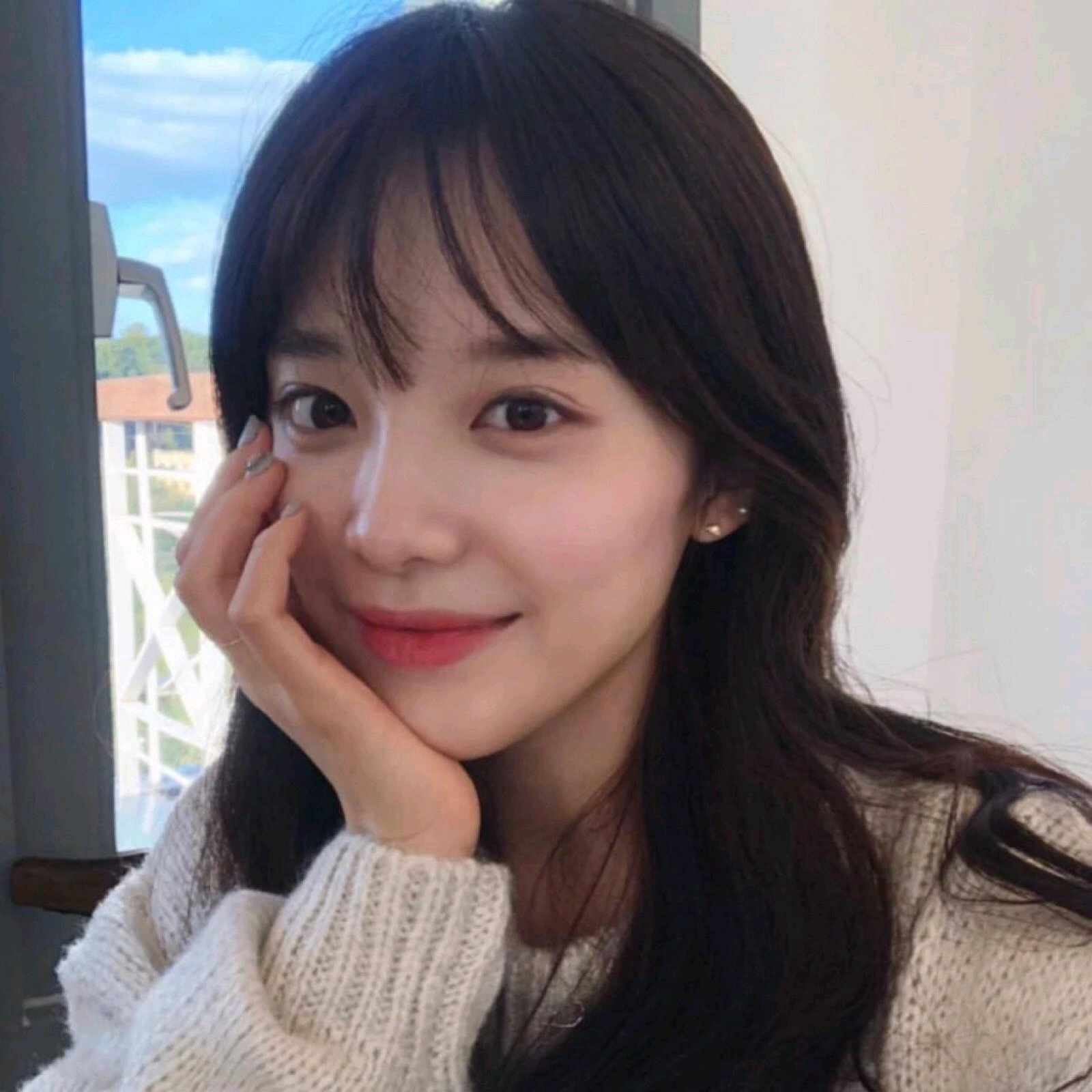 微信粉嫩好看女头